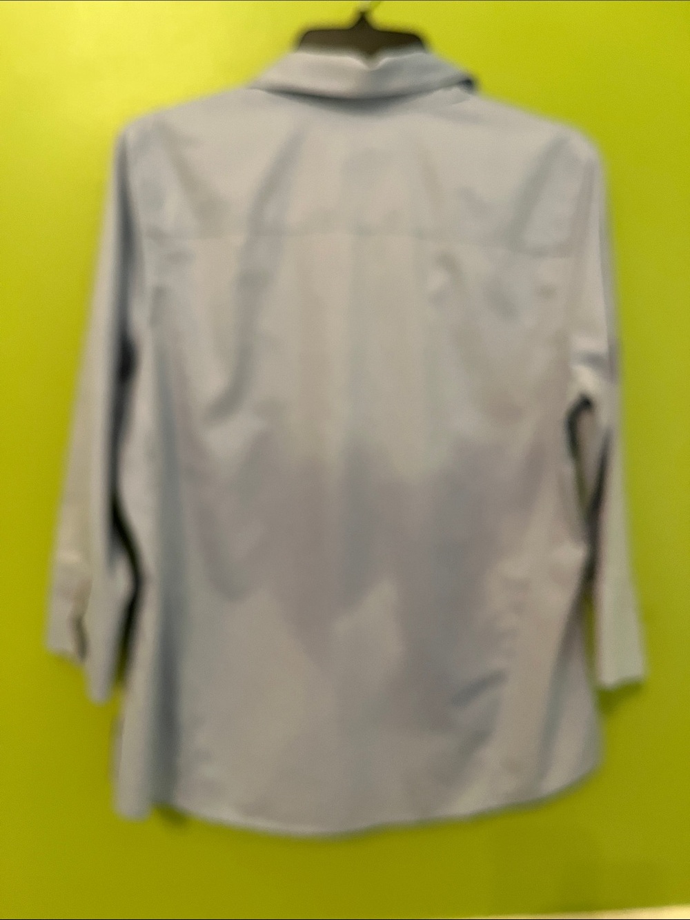 Foxcroft Heritage Non-Iron Fitted Shirt classic Blue - Picture 7 of 8
